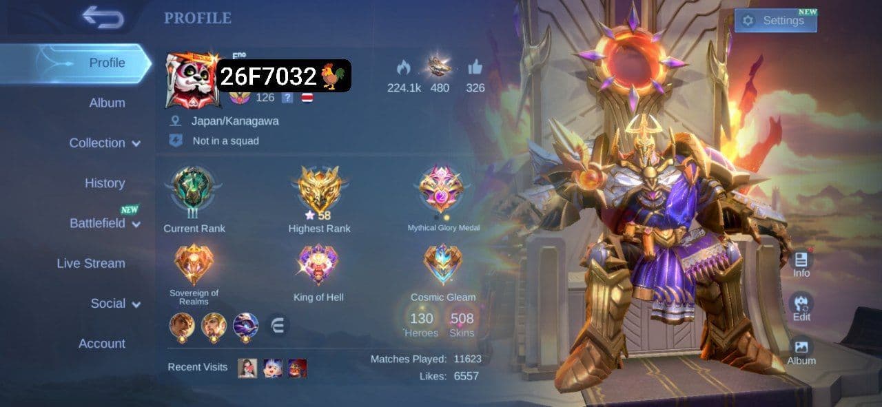 3Lg+ Chou Stun+ Epic