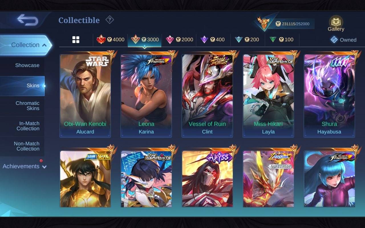 Mega Collector KOL Gallery 2